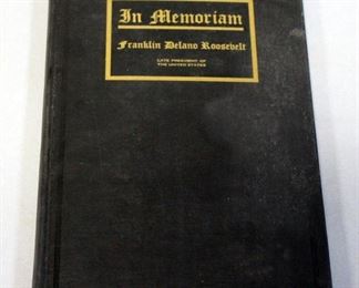 Franklin Delano Roosevelt: Memorial Address, 1946, Frontis Portrait