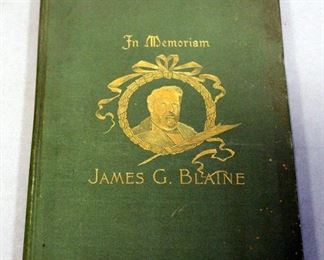 In Memoriam: James Gillespie Blaine, 1893, Frontis Portrait