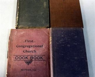 Historical And Biblical Religious Books, 1800s And 1900s, Baptist History, And More, Qty 4