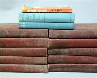 Historical Books, 1900s, Illustrated, Qty 13