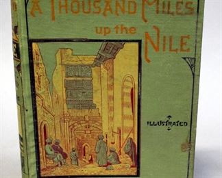 A Thousand Miles Up The Nile By Amelia B. Edwards, 1888, Illustrated