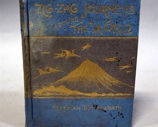Zig-Zag Journeys Around The World by Hezekiah Butterworth, 1895, 1st Edition