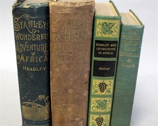 Stanley's Wonderful Adventures In Africa By J.T. Headley Edgewood, Publishing And Hubbard Brothers Editions, And More