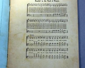 Rodeheaver's Plantation Melodies, African And American Songs-Spirituals, Circa 1918