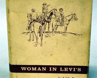 Woman In Levi's By Eulalia Bourne, 1967, Signed, 1st Edition, Illustrated