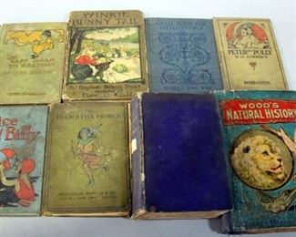 Mark Twain, Hiawatha Primer,And More, Qty 8