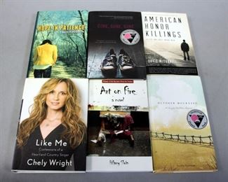 Signed Editions, 1st Editions, Qty 6