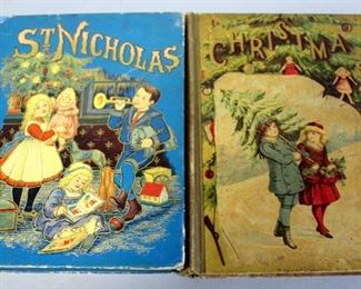 The Christmas Tree, 1888, And St Nicholas, 1899