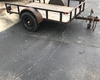 Utility trailer- tilt bed