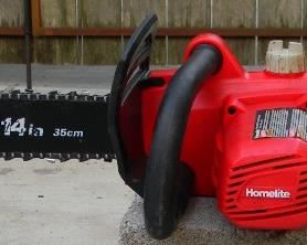 Homelite 14” 35cm Tree Saw front view