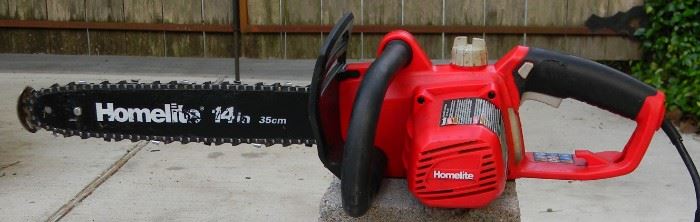 Homelite 14” 35cm Tree Saw front view