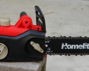 Homelite 14” 35cm Tree Saw back view