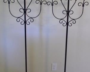 2- 59” Standing Candelabra