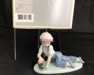 Lladro “All Aboard” new in box #7619 (5 1/4”) Made in Spain