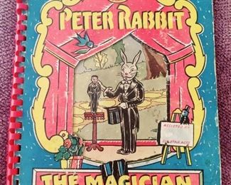 Peter Rabbit "The Magician" with All Accessories. 1935 RARE