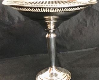 WM Rodgers Sterling Weighted Based Compote