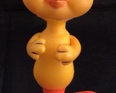 R.Dankin Co. Warner Bros. 1969 Tweety Bird on Cage (10”)