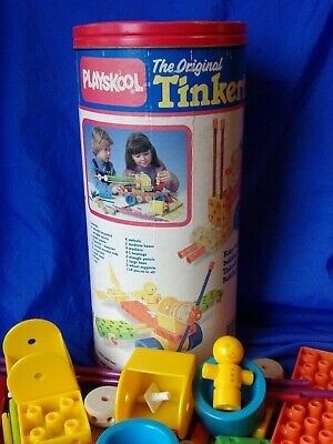 Playskool The Original Tinker Toy Vintage 1986 Super Set