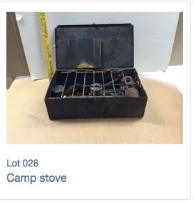 camp stove