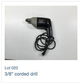 corded drill