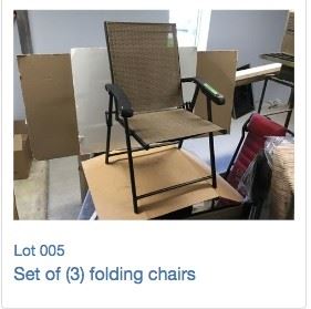 folding chair set
