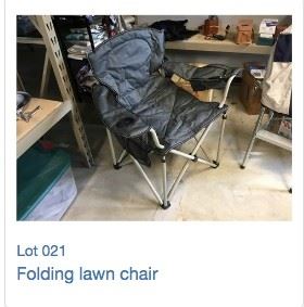 folding lawn chair
