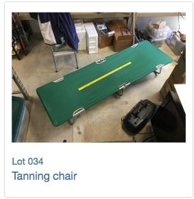 tanning chair