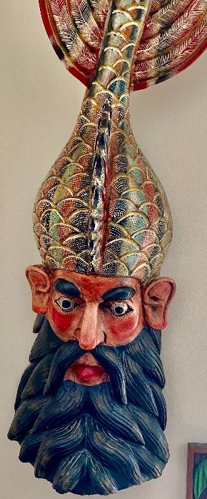 Mexican parade mask