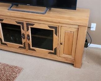 Custom wood TV stand/ cabinet