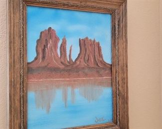 Desert painting