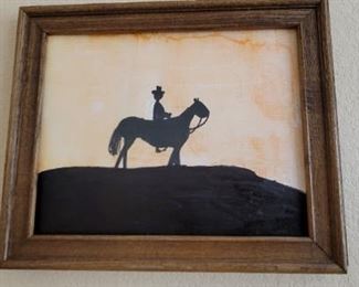 Lone Ranger picture frame