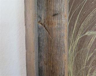 wood frame detail