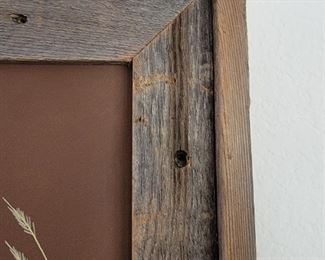Old wood frame detail