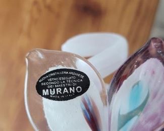 Italian Murano Glass flower