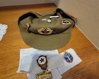 Soviet Union uniform and badges