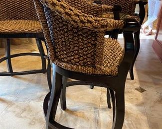 Another view of bar stools