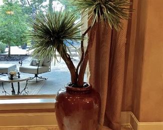 $250 Large yucca fake plant.  About 5-6 feet tall.  Heavy & beautiful 
