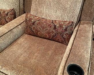 Another media room couch view