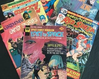 Six Vintage Comic Books
