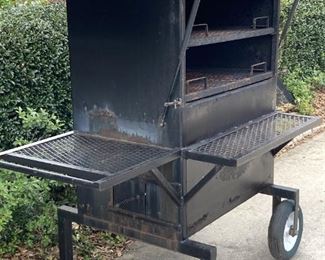 DESIGNED BY COMPETITION CHAMPION, THIS IS A COMPETITION QUALITY SMOKER. COST WAS $4000+