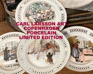 MORE CARL LARSSON ART ON PLATES.
