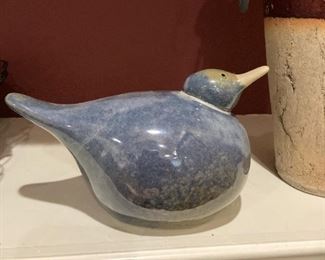 POTTERY FOWL FIGURINE. YOU CAN OWN THIS TREASURE FOR $18,000. OR LESS.