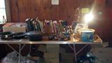 Kitchen miscellaneous some vintage, some collectible, some new