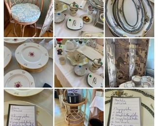 Rattan bar stools, china, oriental screen