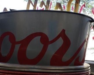 Brand New Coors NHL Oval Beer Buckets $25 Ea  2 available