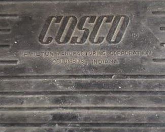 Vintage Cosco MCM Gray Speckled Step Stool Chair $75