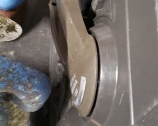 Ornate Decorative Plastic Garden Hose Holder (missing part of Handle) $35