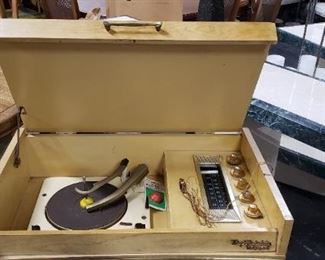 Olympic Model #692 MCM High Fidelity Stereophonic Am Fm Phono Combo Console Cabinet Call 