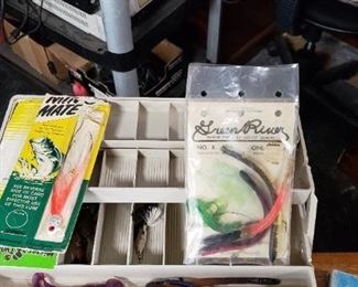 Vintage Plano Tackle Box with Contents in box only $50