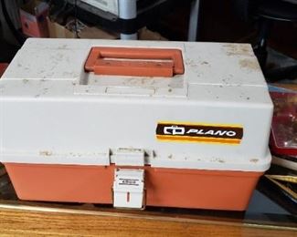 Vintage Plano Tackle Box with Contents in box only $50